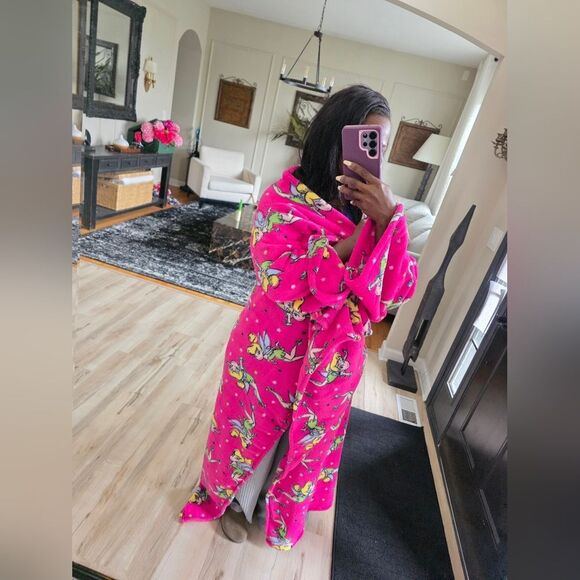 Disney Tinkerbell Snuggie Wearable Blanket Throw Women Size S - Picture 7 of 7